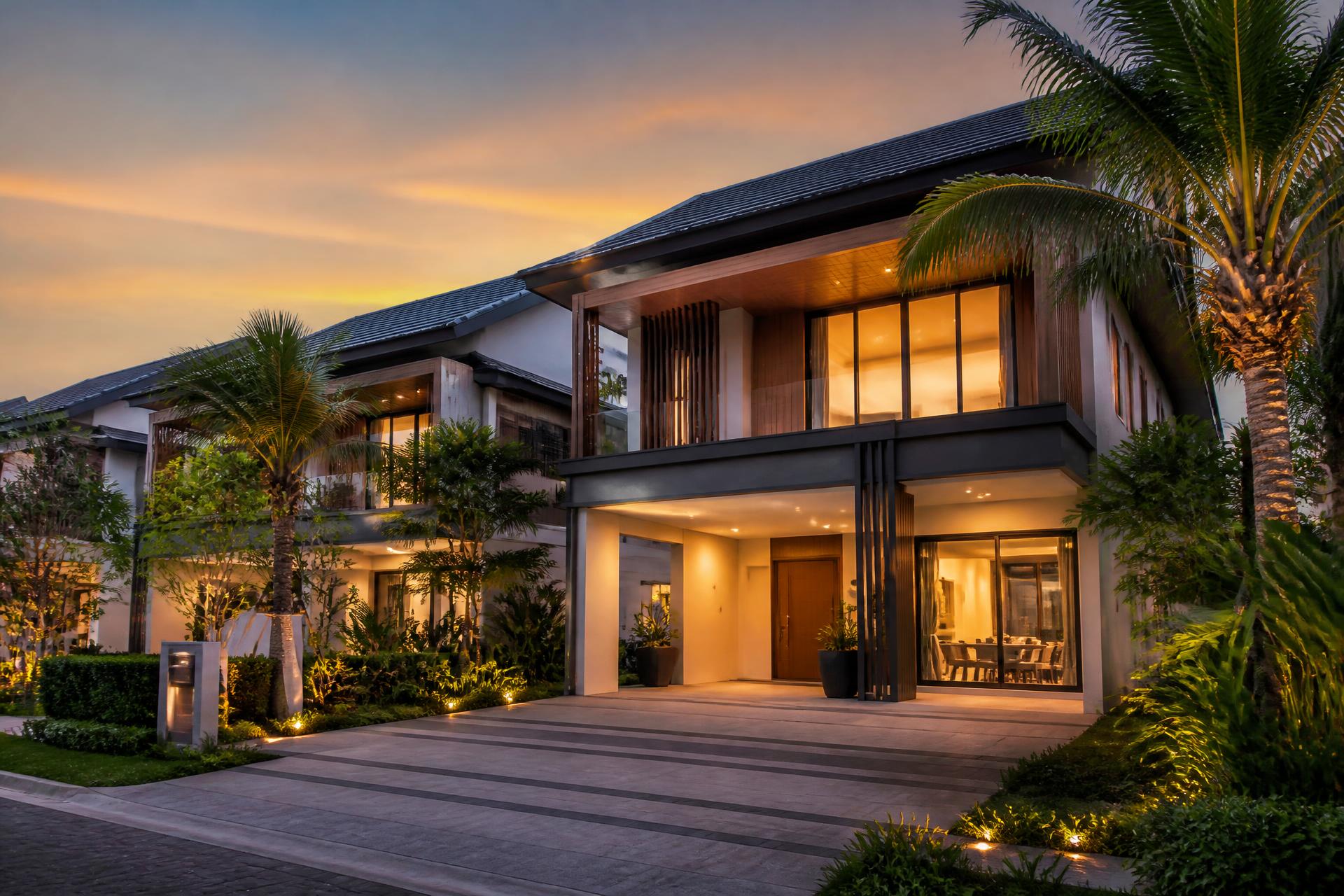 Contemporary double-storey landed homes
